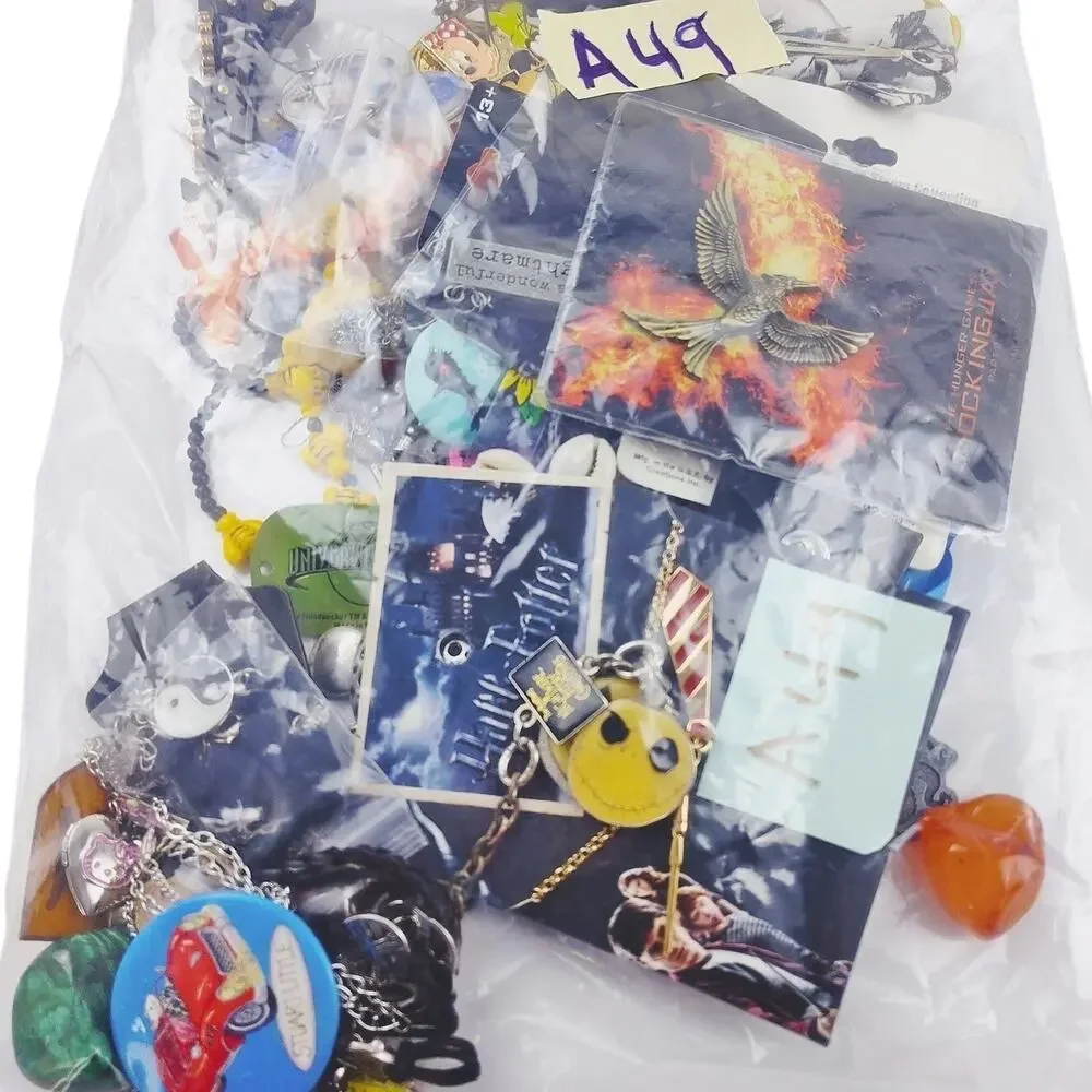 Teen Girl Mixed Pop Culture & Jewelry Mystery Bundle A49